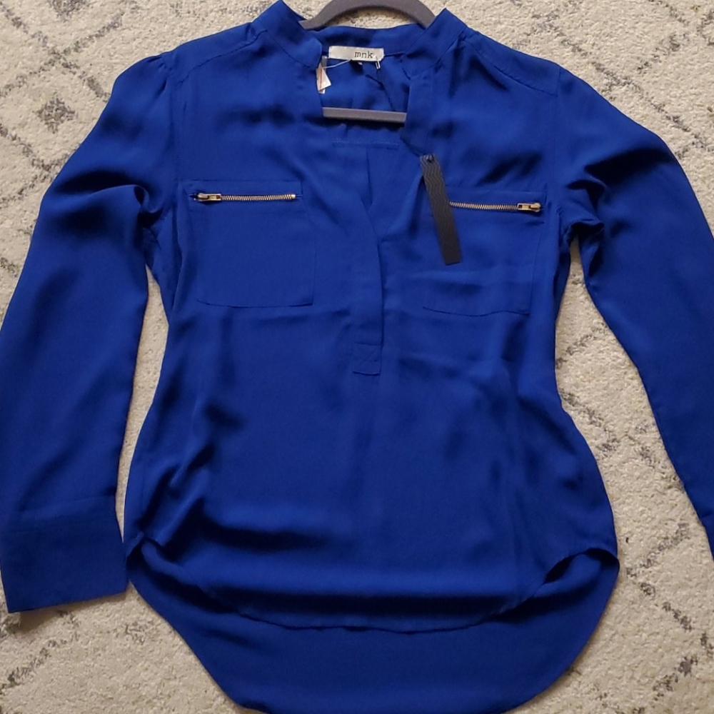 Royal Blue Long Sleeve Shirt